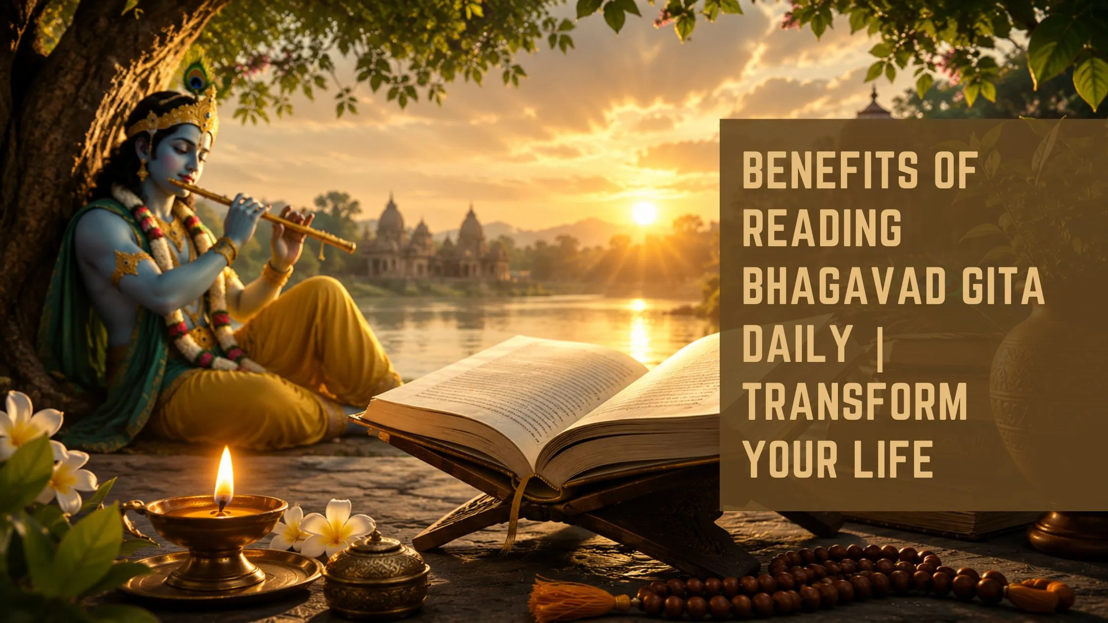 Benefits of Reading Bhagavad Gita Daily | Transform Your Life