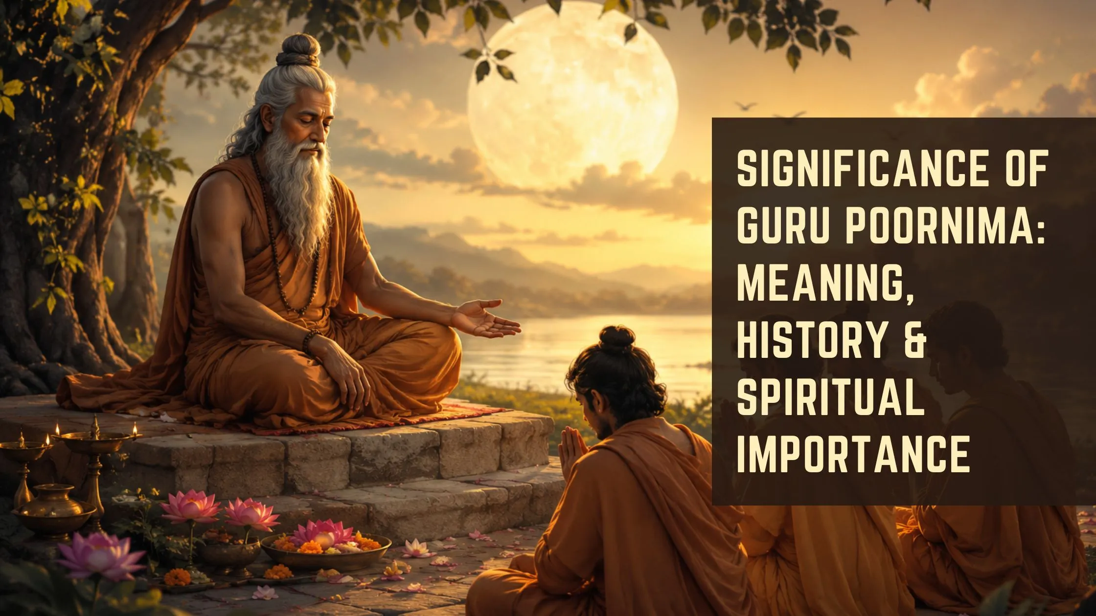 Significance of Guru Poornima
