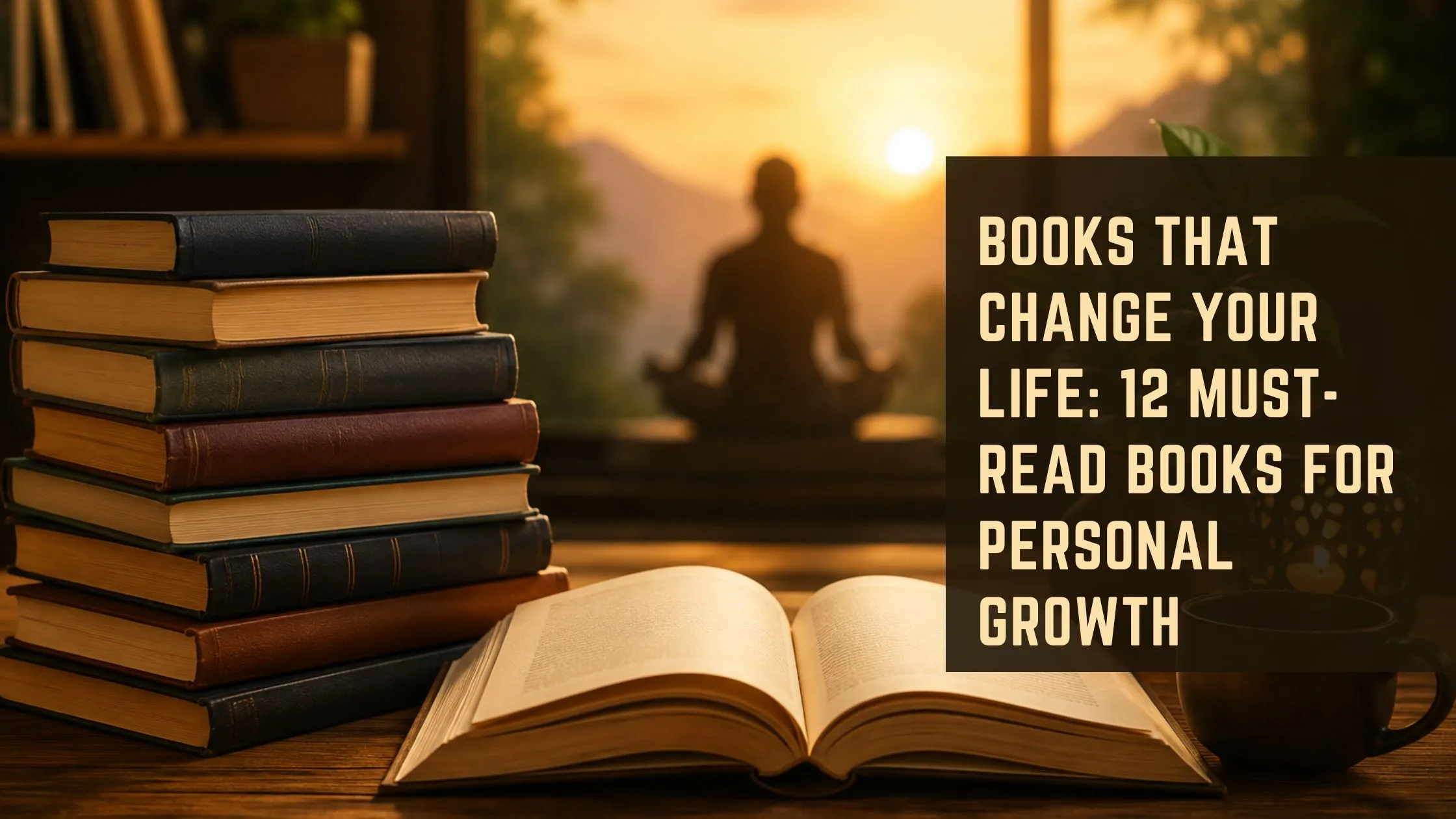 Books That Change Your Life: 12 Must-Read Books for Personal Growth