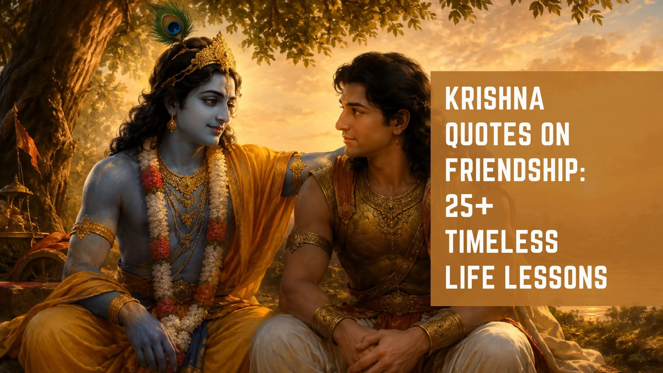 Krishna quotes on friendship