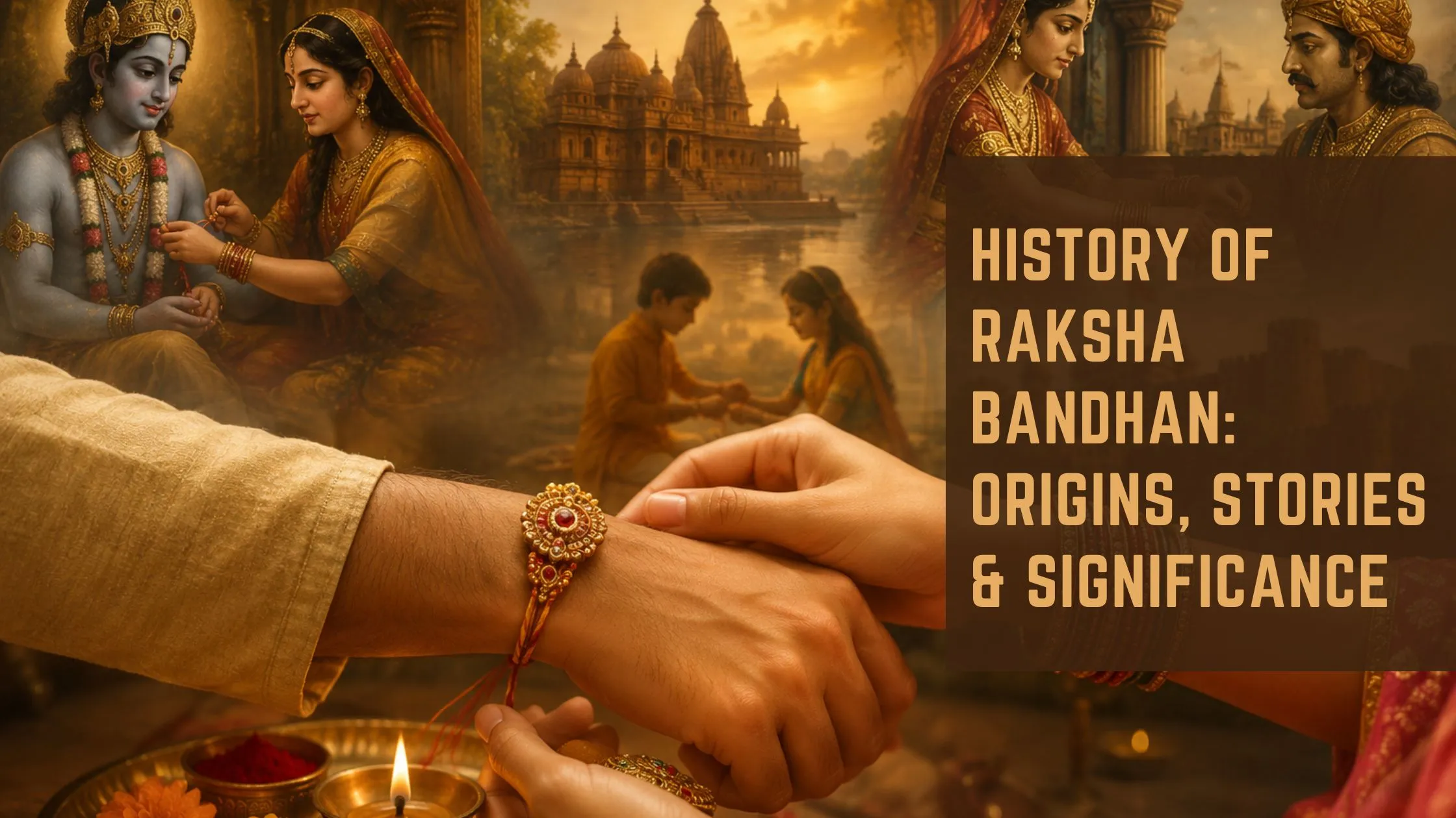 History of Raksha Bandhan: Origins, Stories & Significance