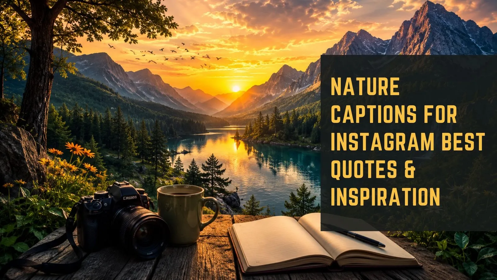 Nature Captions for Instagram Best Quotes &amp; Inspiration