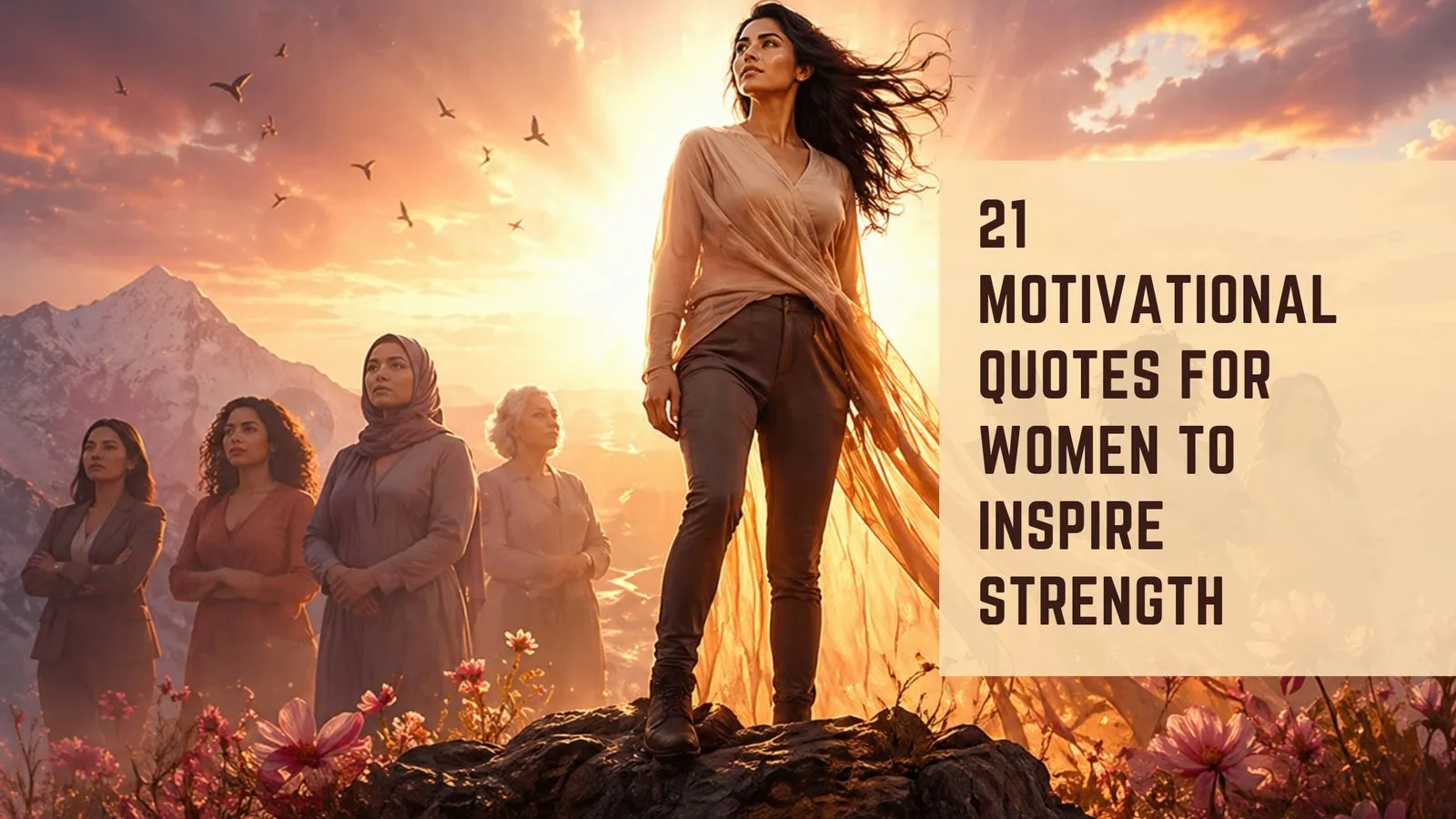 21 Motivational Quotes for Women to Inspire Strength