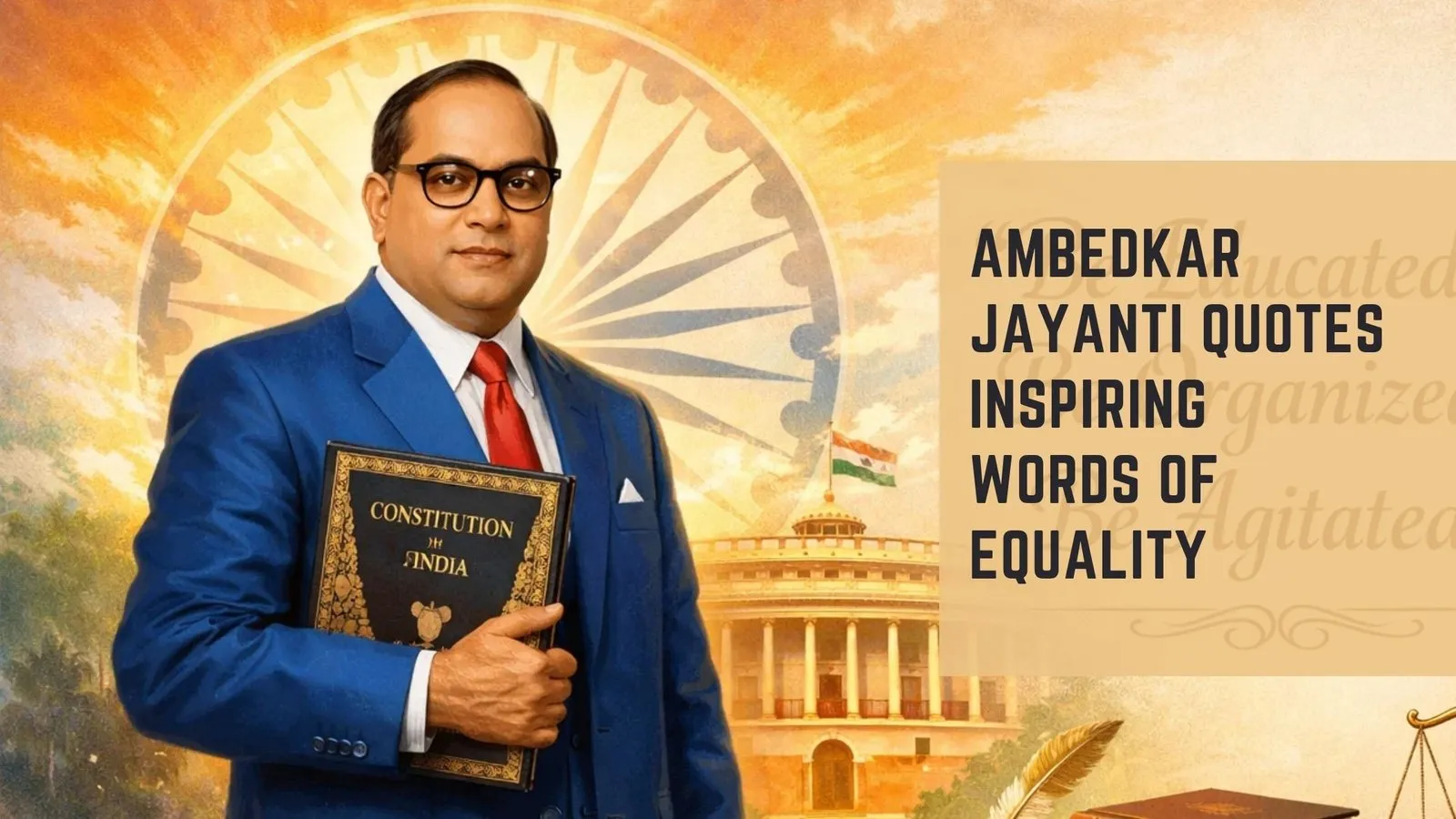 Ambedkar Jayanti Quotes Inspiring Words of Equality