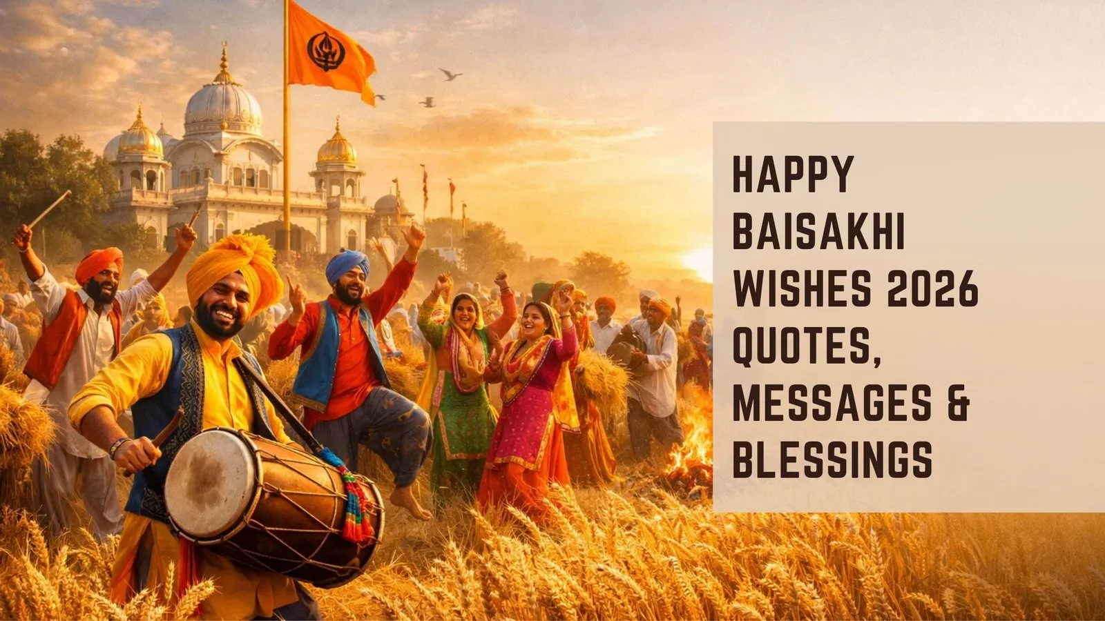 Happy Baisakhi Wishes 2026 Quotes, Messages &amp; Blessings