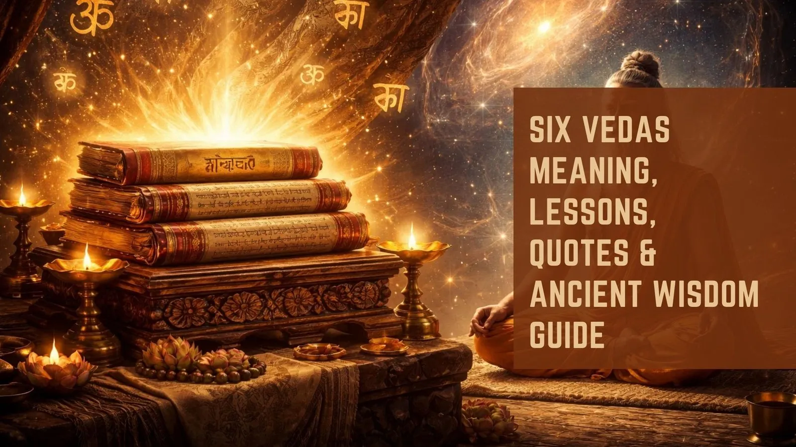 Six Vedas Meaning, Lessons, Quotes &amp; Ancient Wisdom Guide
