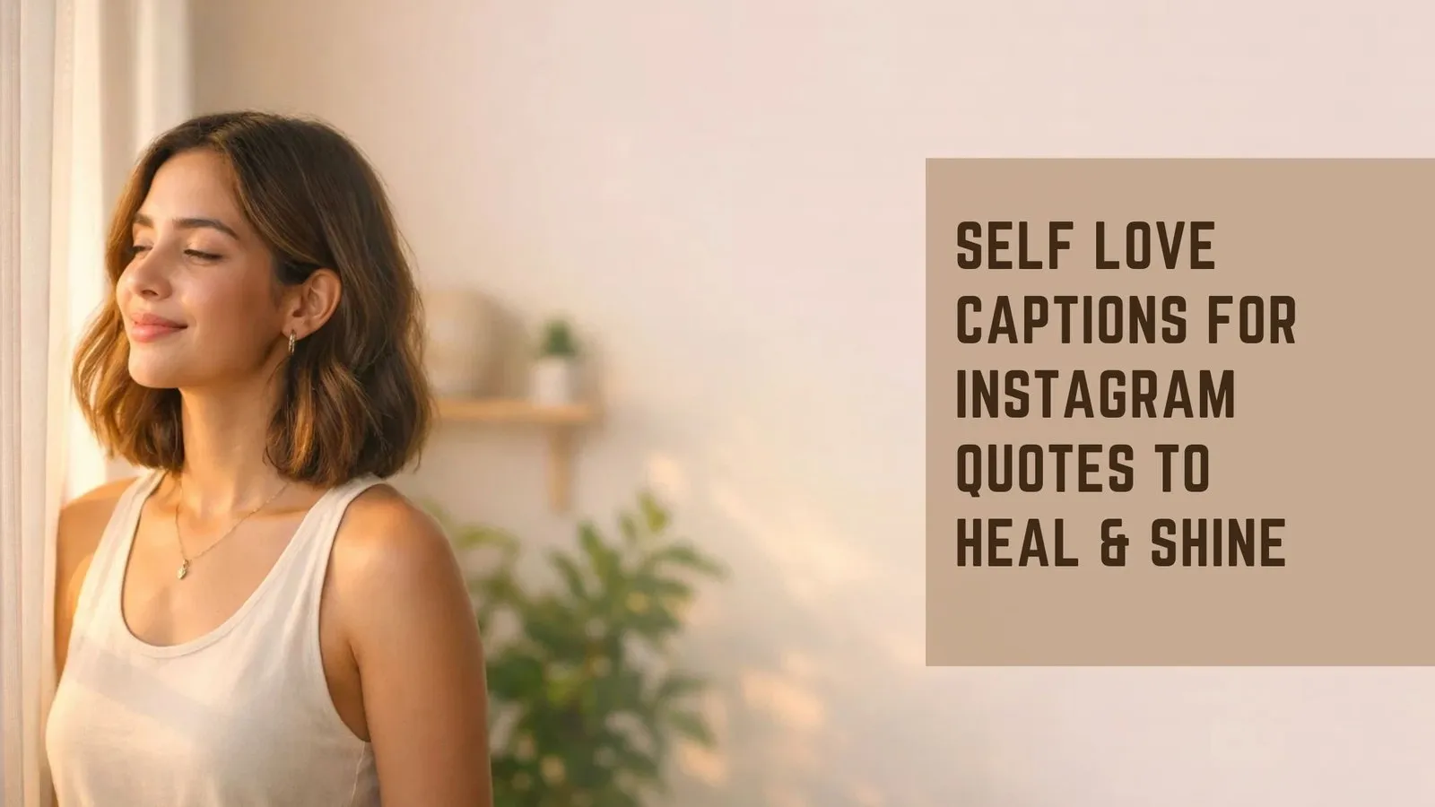 Self Love Captions for Instagram Quotes to Heal &amp; Shine