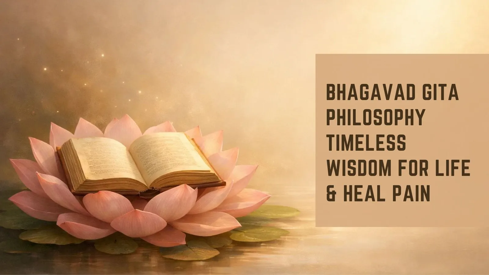 Bhagavad Gita Philosophy Timeless Wisdom for Life
