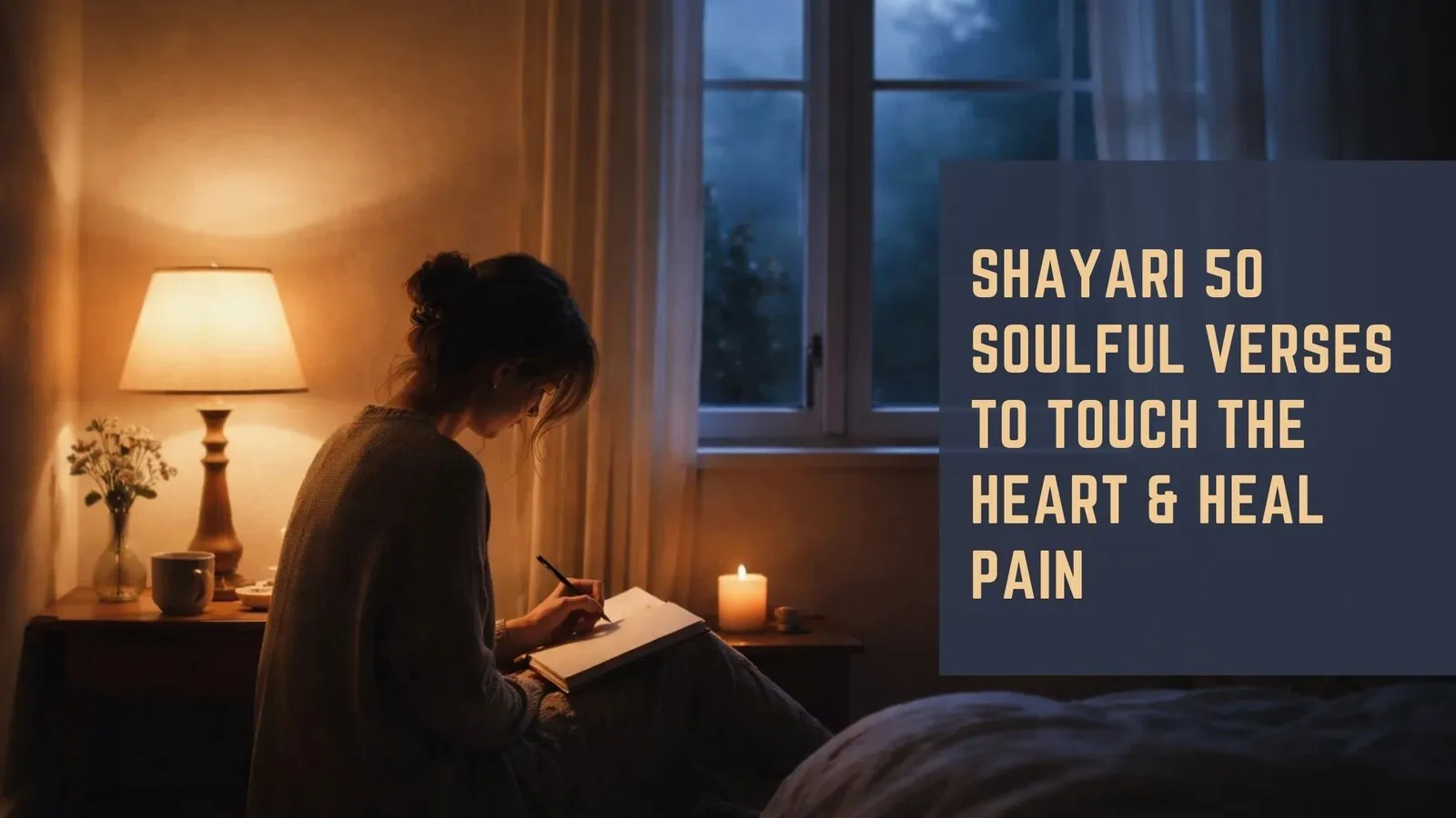 Shayari 50 Soulful Verses to Touch the Heart &amp; Heal Pain