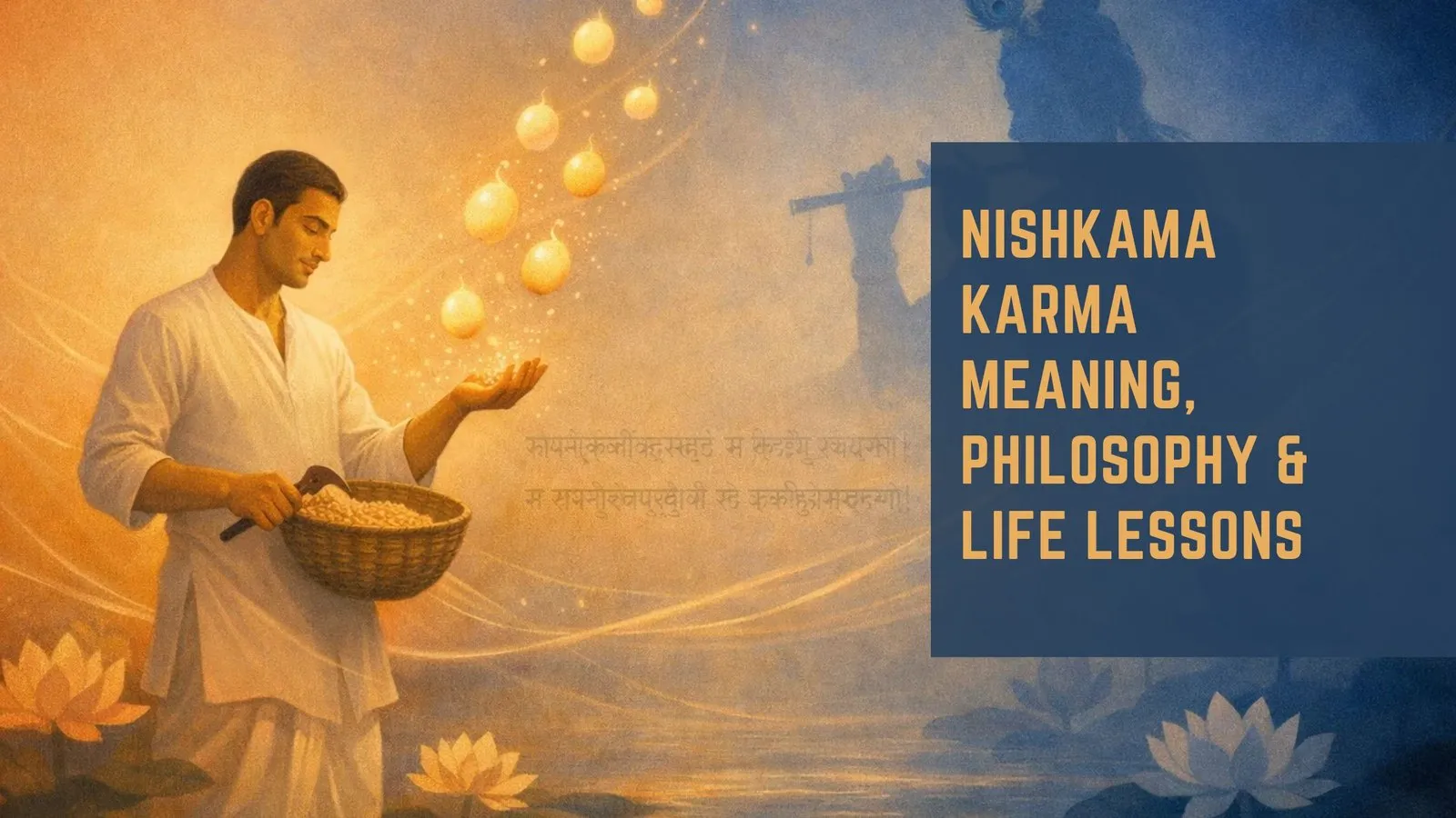 NishKama Karma Meaning, Philosophy &amp; Life Lessons