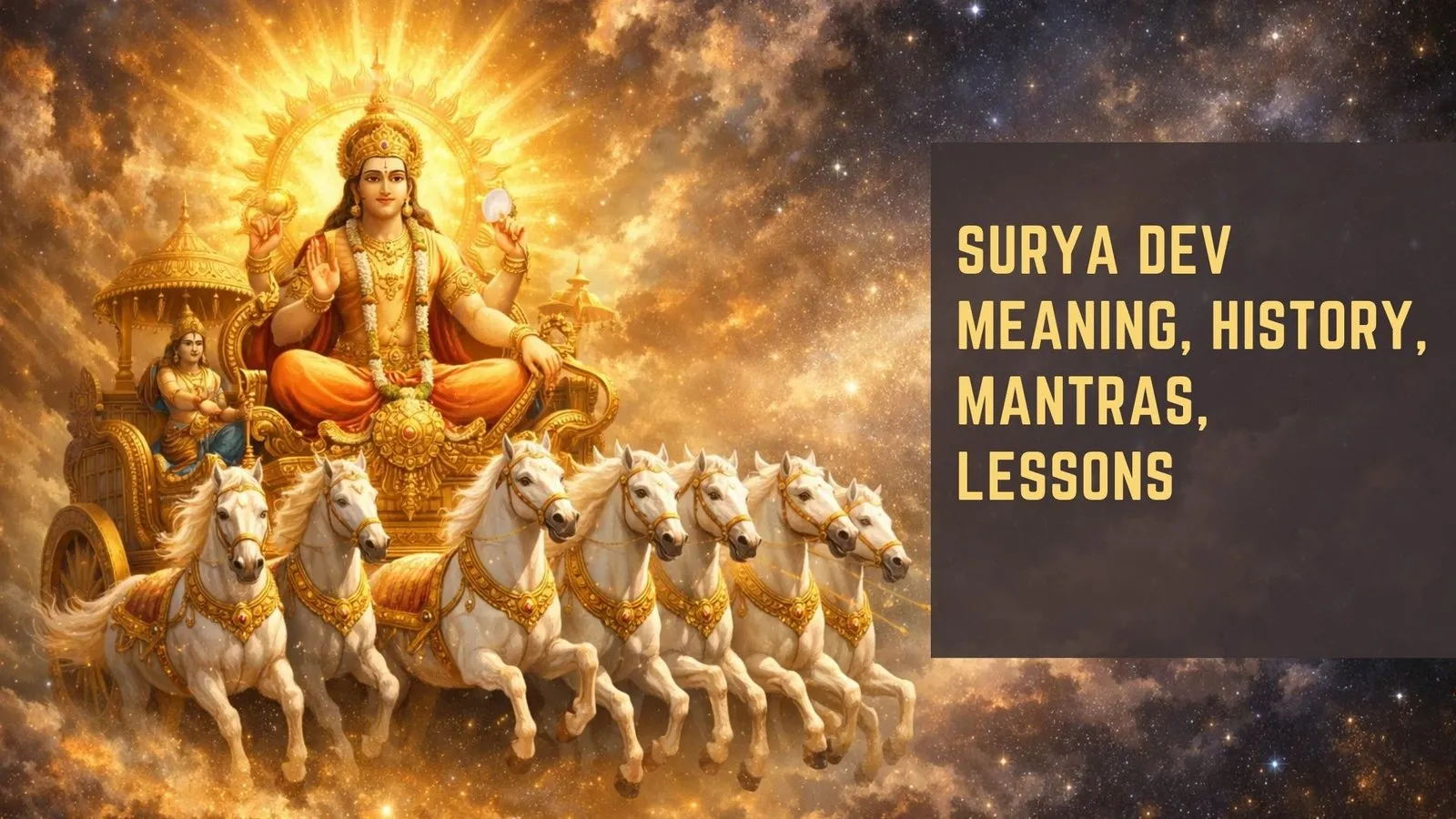 Surya Dev Meaning, History, Mantras, Lessons