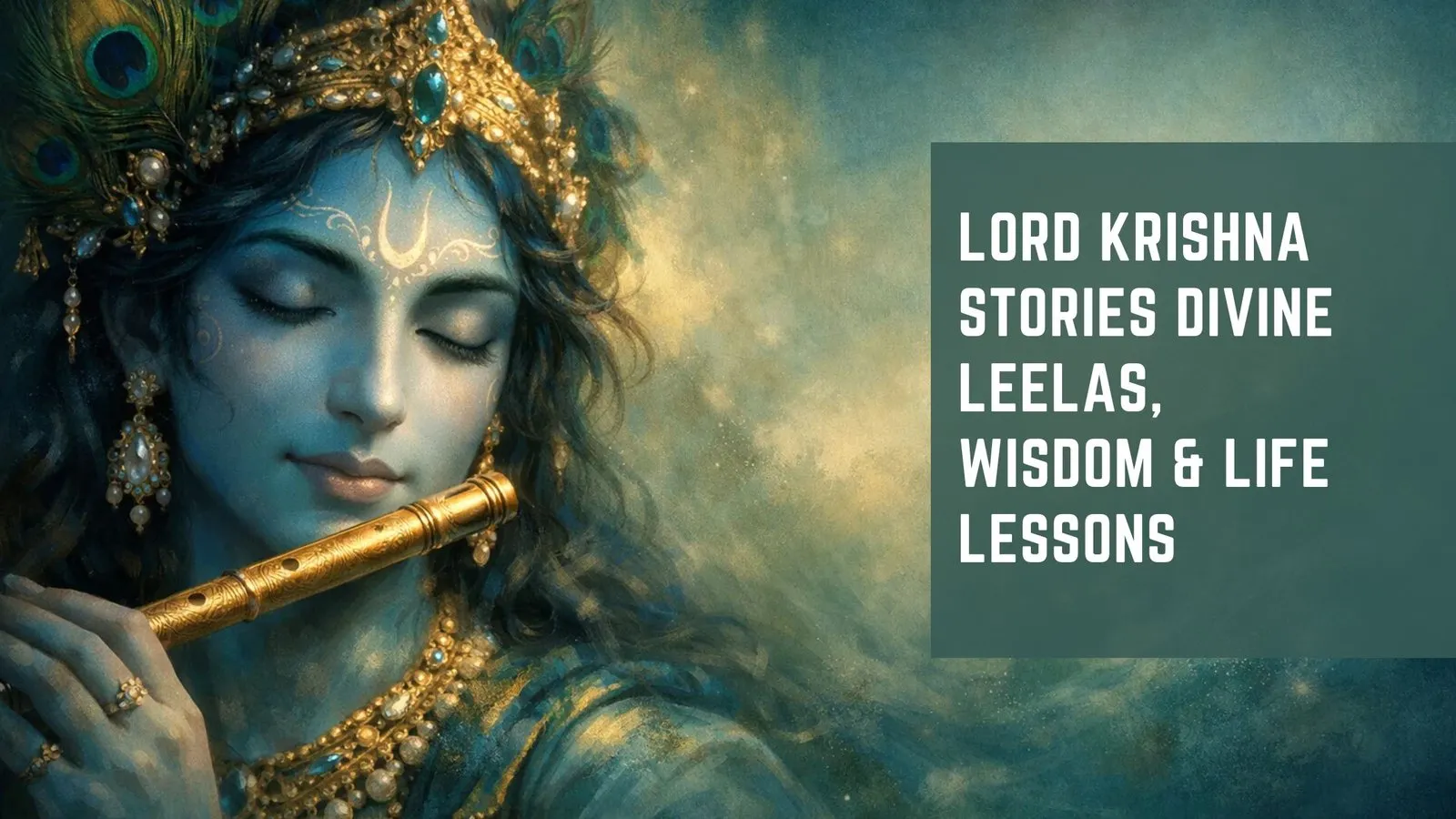 Lord Krishna Stories Divine Leelas, Wisdom &amp; Life Lessons