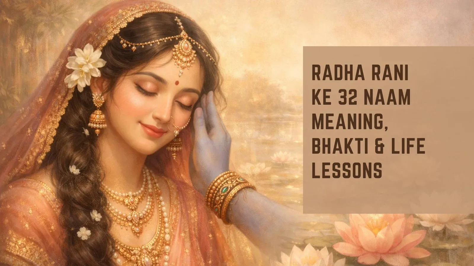 Radha Rani Ke 32 Naam   Meaning, Bhakti &amp; Life Lessons