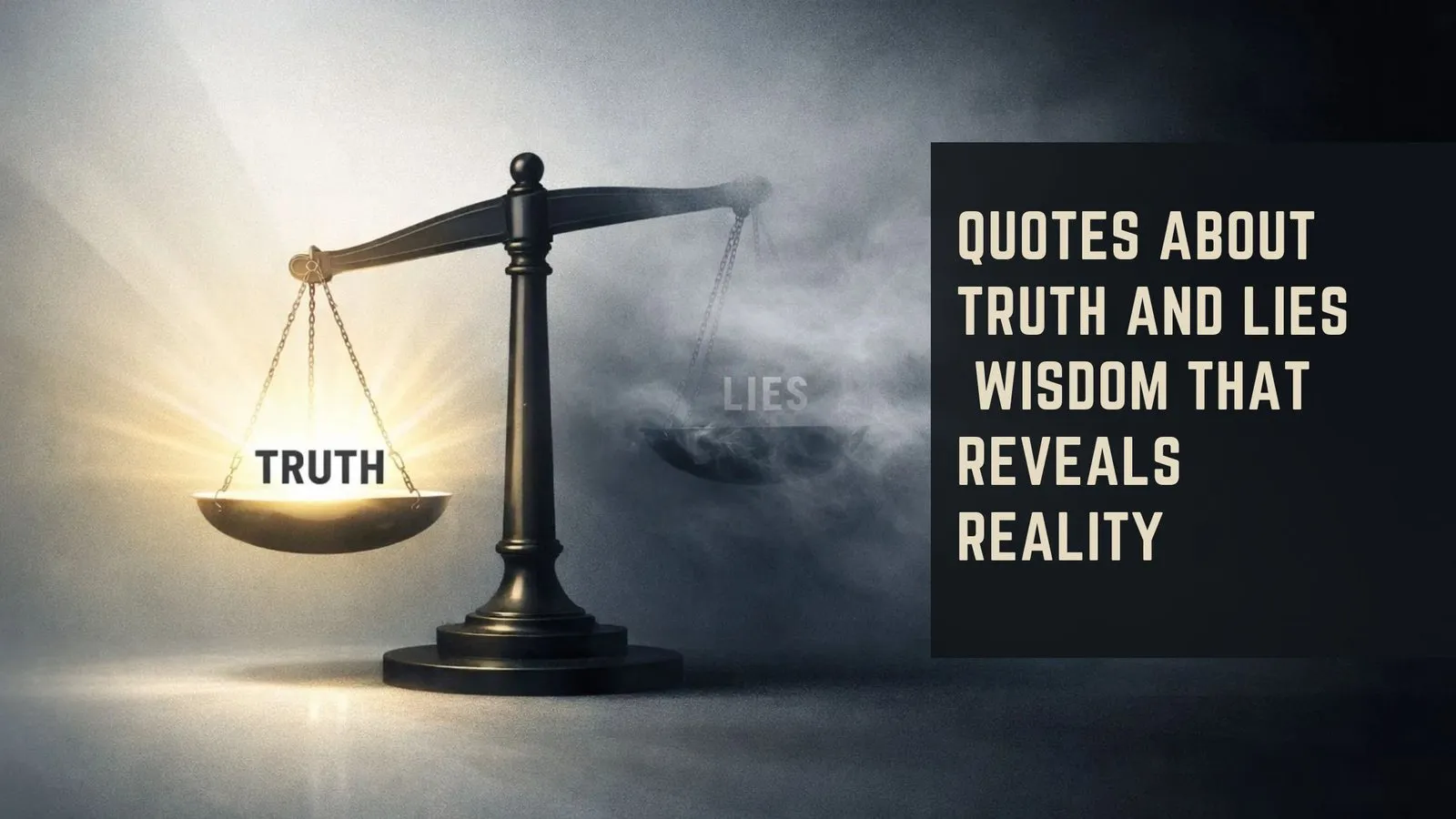 Quotes About Truth and Lies   Wisdom That Reveals Reality