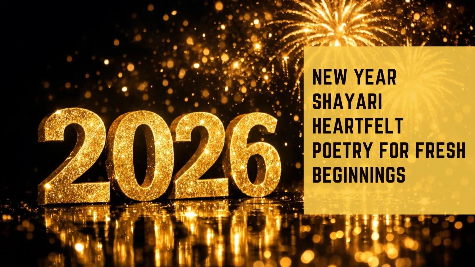New Year Shayari   Heartfelt Poetry for Fresh Beginnings