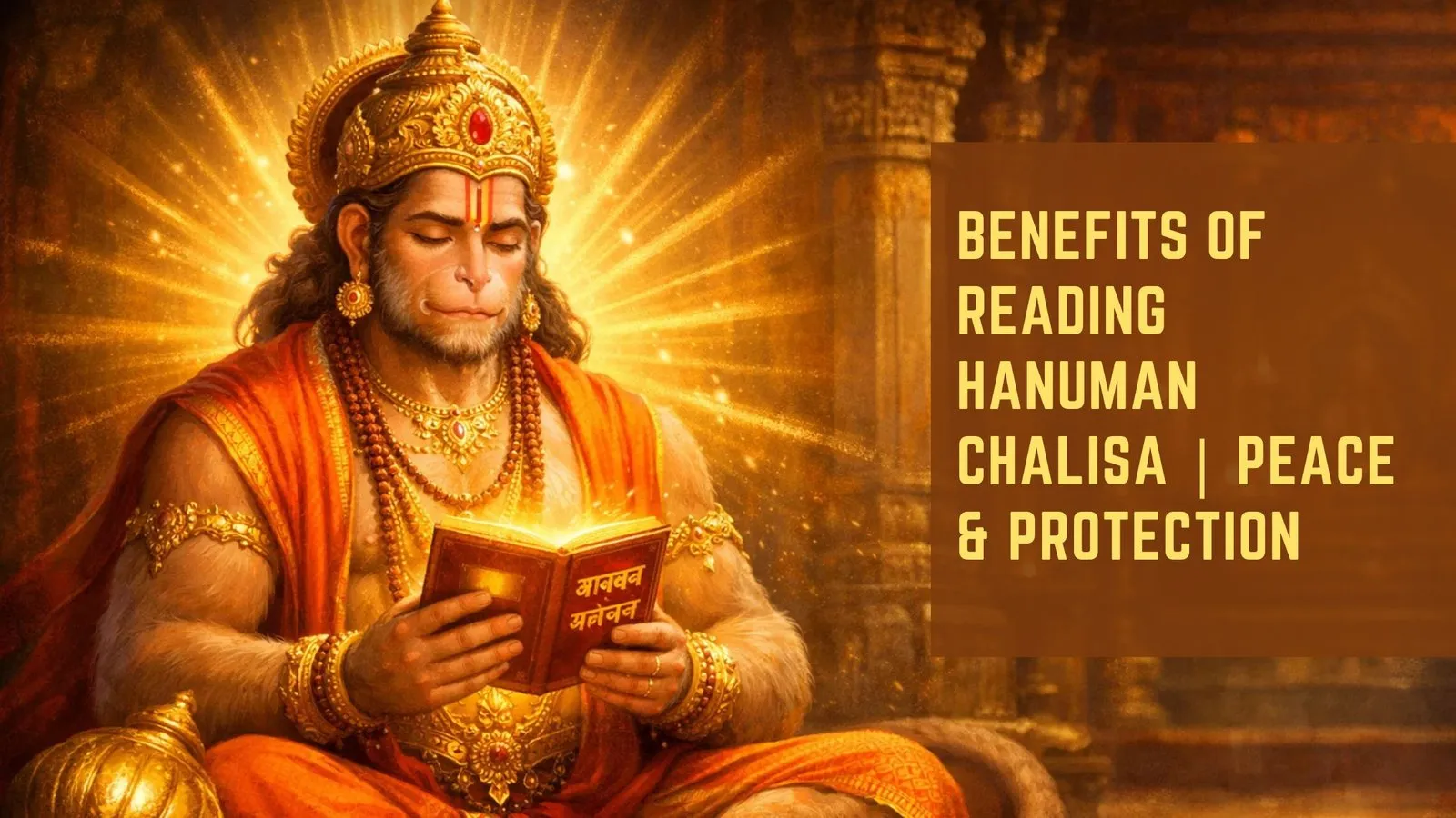 Benefits of Reading Hanuman Chalisa | Peace &amp; Protection