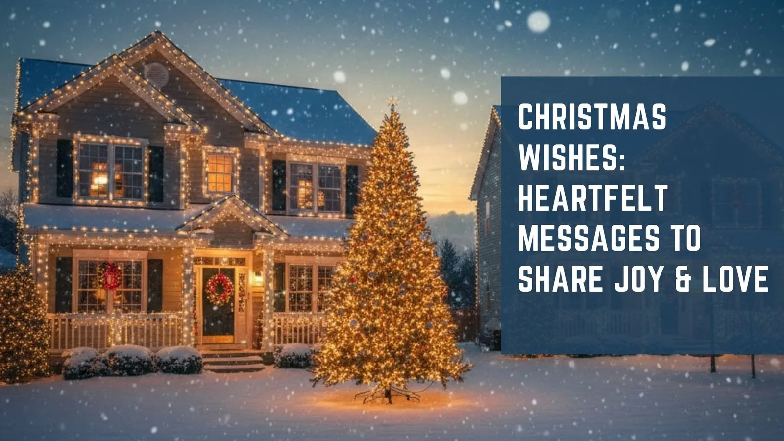 Christmas Wishes: Heartfelt Messages to Share Joy &amp; Love