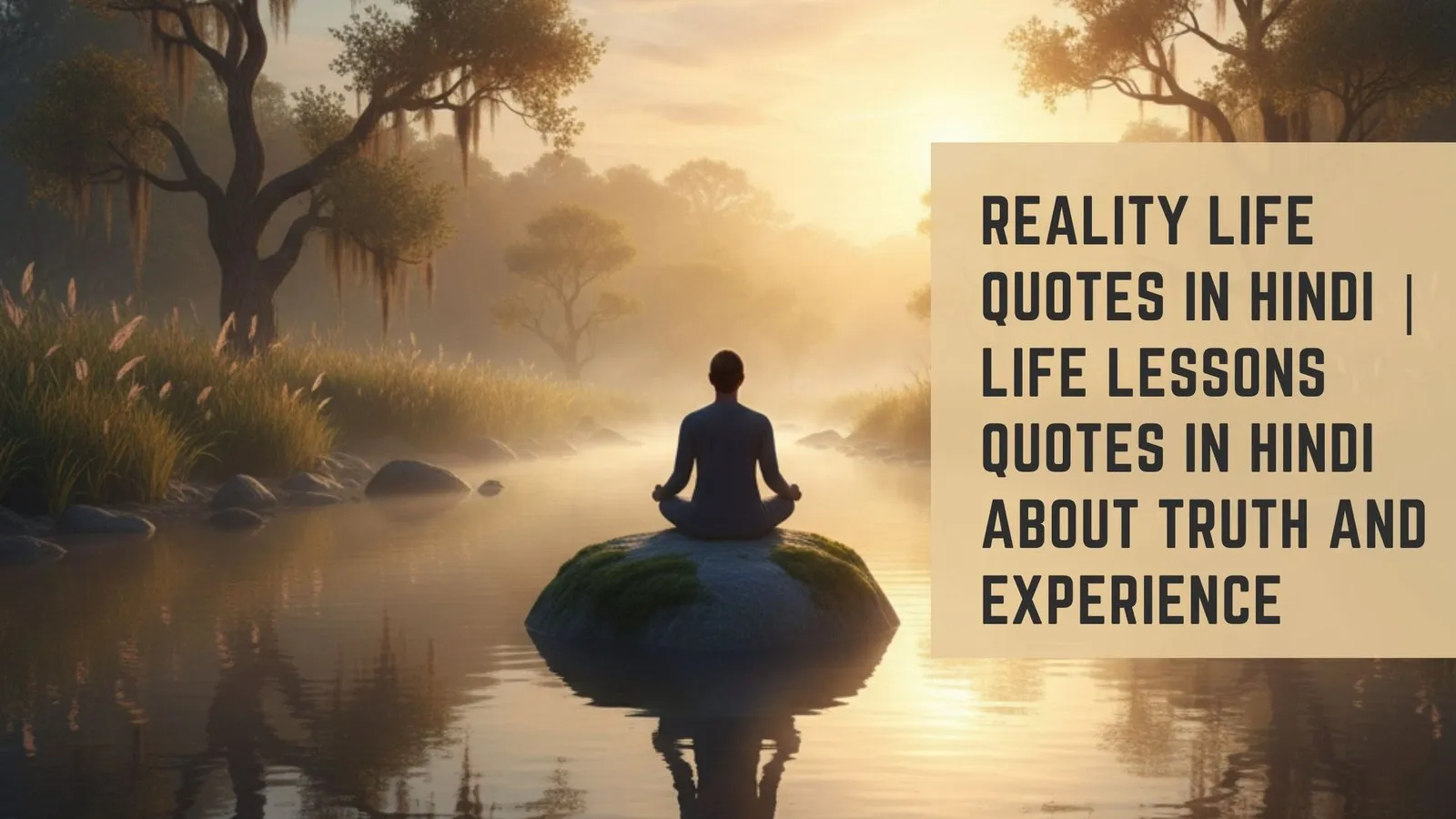 Reality Life Quotes in Hindi | Life Lessons Quotes in Hindi about Truth and Experience