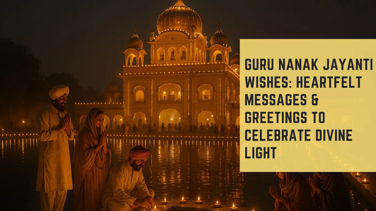 Guru Nanak Jayanti Wishes: Heartfelt Messages &amp; Greetings to Celebrate Divine Light