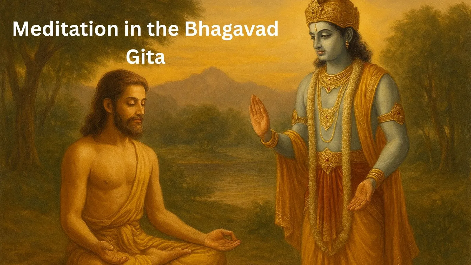 Meditation in the Bhagavad Gita: The Eternal Path to Inner Peace