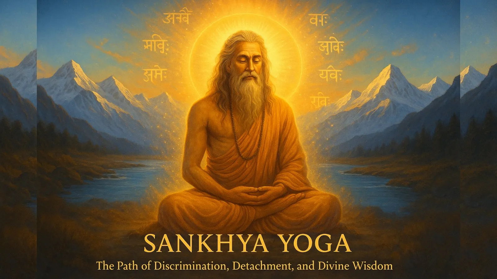 Sankhya Yoga: The Path of Discrimination, Detachment, and Divine Wisdom