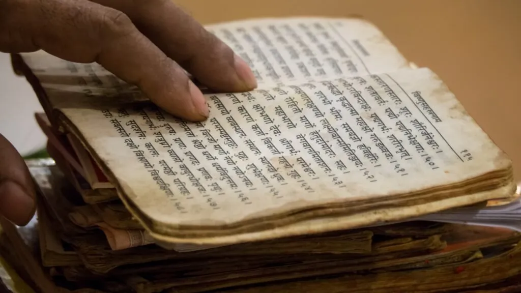 Hindu religious books