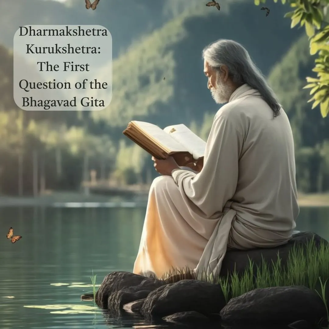 Dharmakshetra Kurukshetra: The First Question of the Bhagavad Gita
