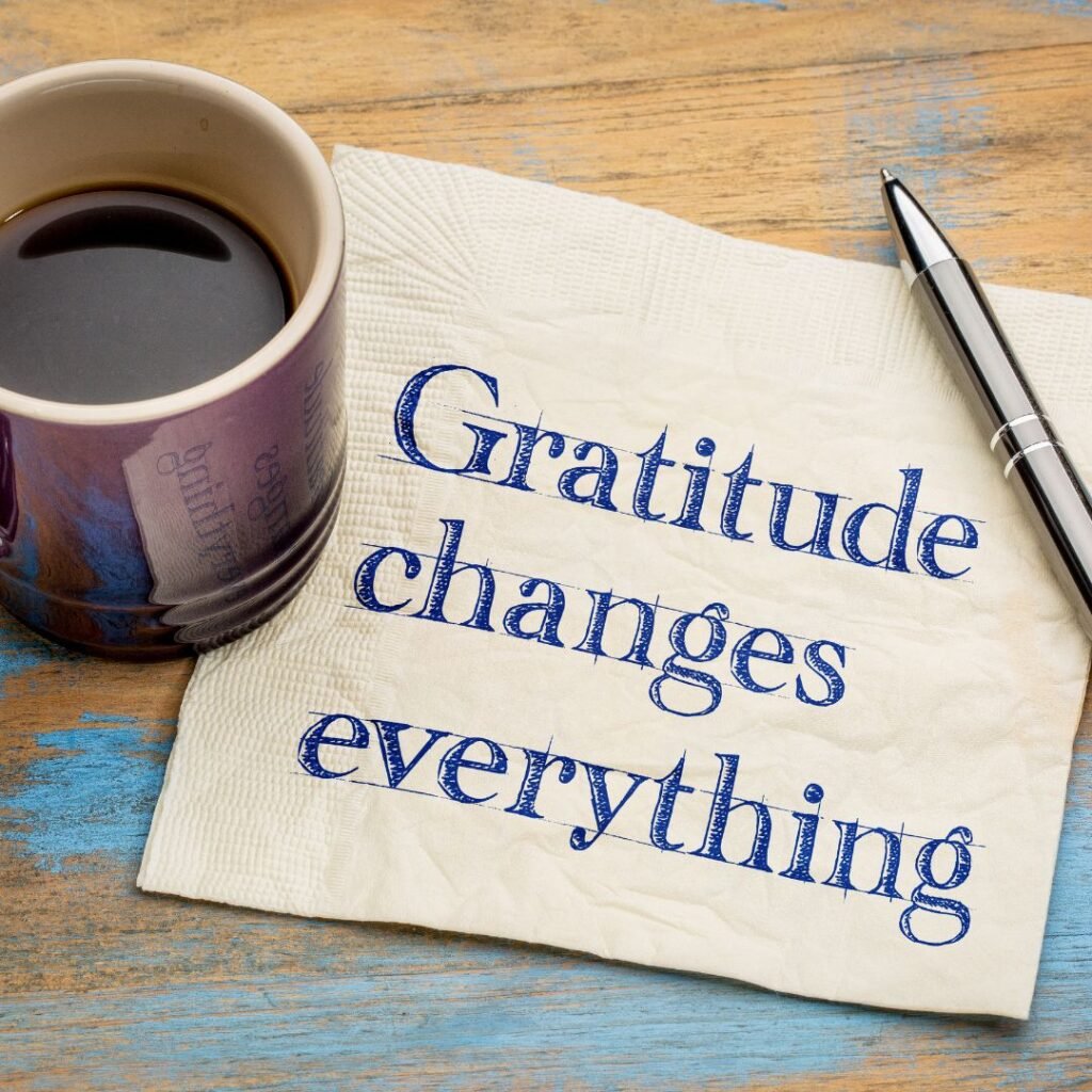 Gratitude and Forgiveness