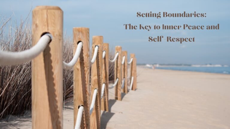 Setting Boundaries