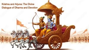 Krishna and Arjuna