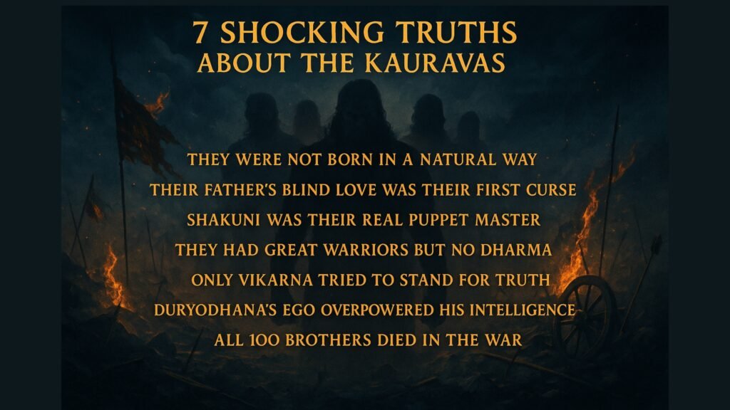 7 Shocking Truths About the Kauravas
