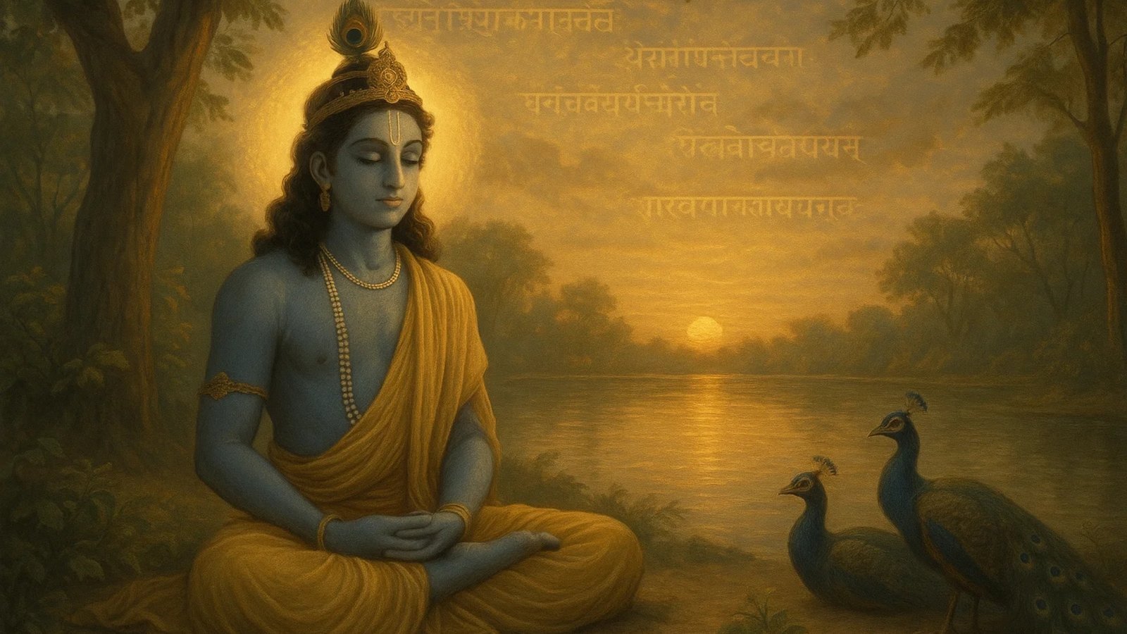 The Power of Silence: A Devotional Journey Through Krishna’s Wisdom