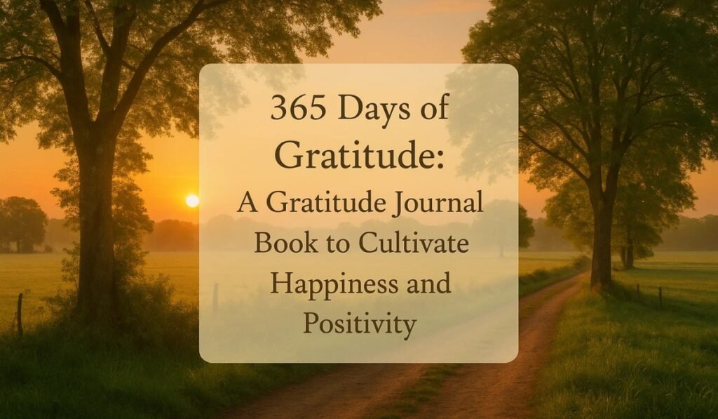 gratitude journal book