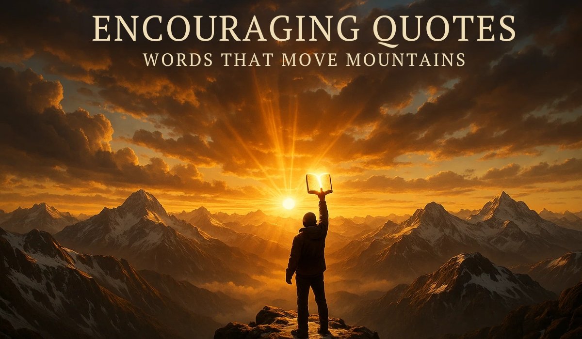 🔥 Encouraging Quotes: Words That Move Mountains