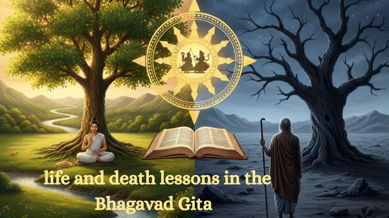 life and death lessons in the Bhagavad Gita