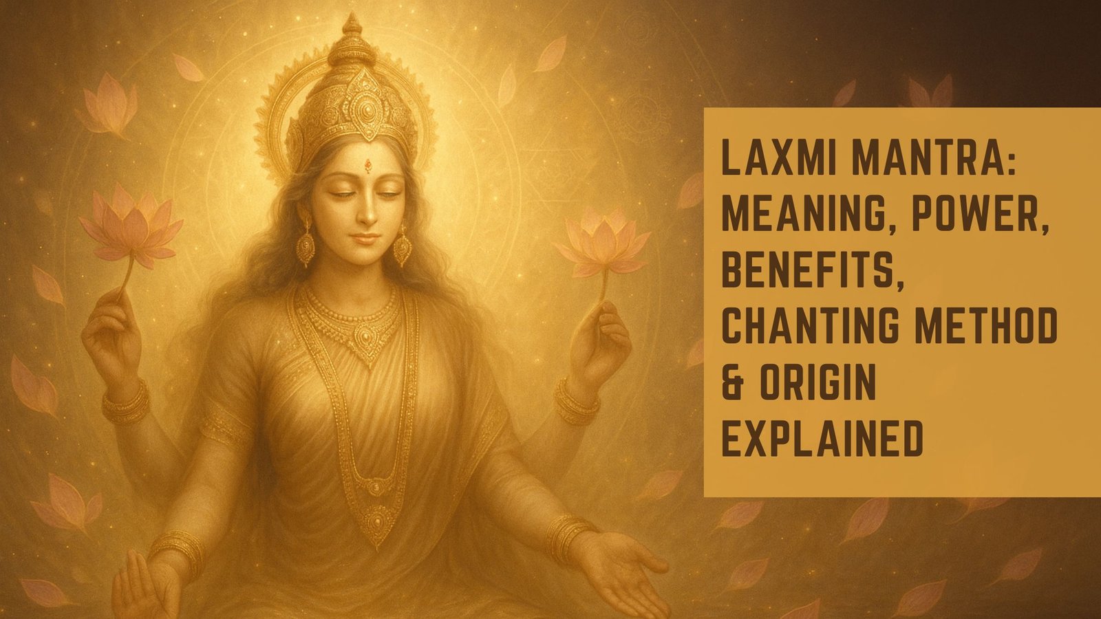 Laxmi Mantra