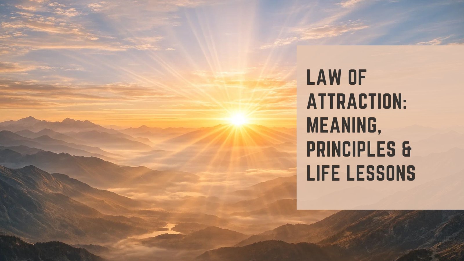 Law of Attraction