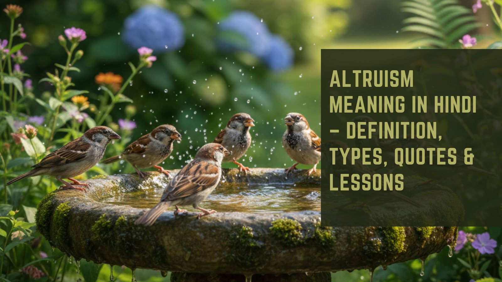 Altruism Meaning in Hindi