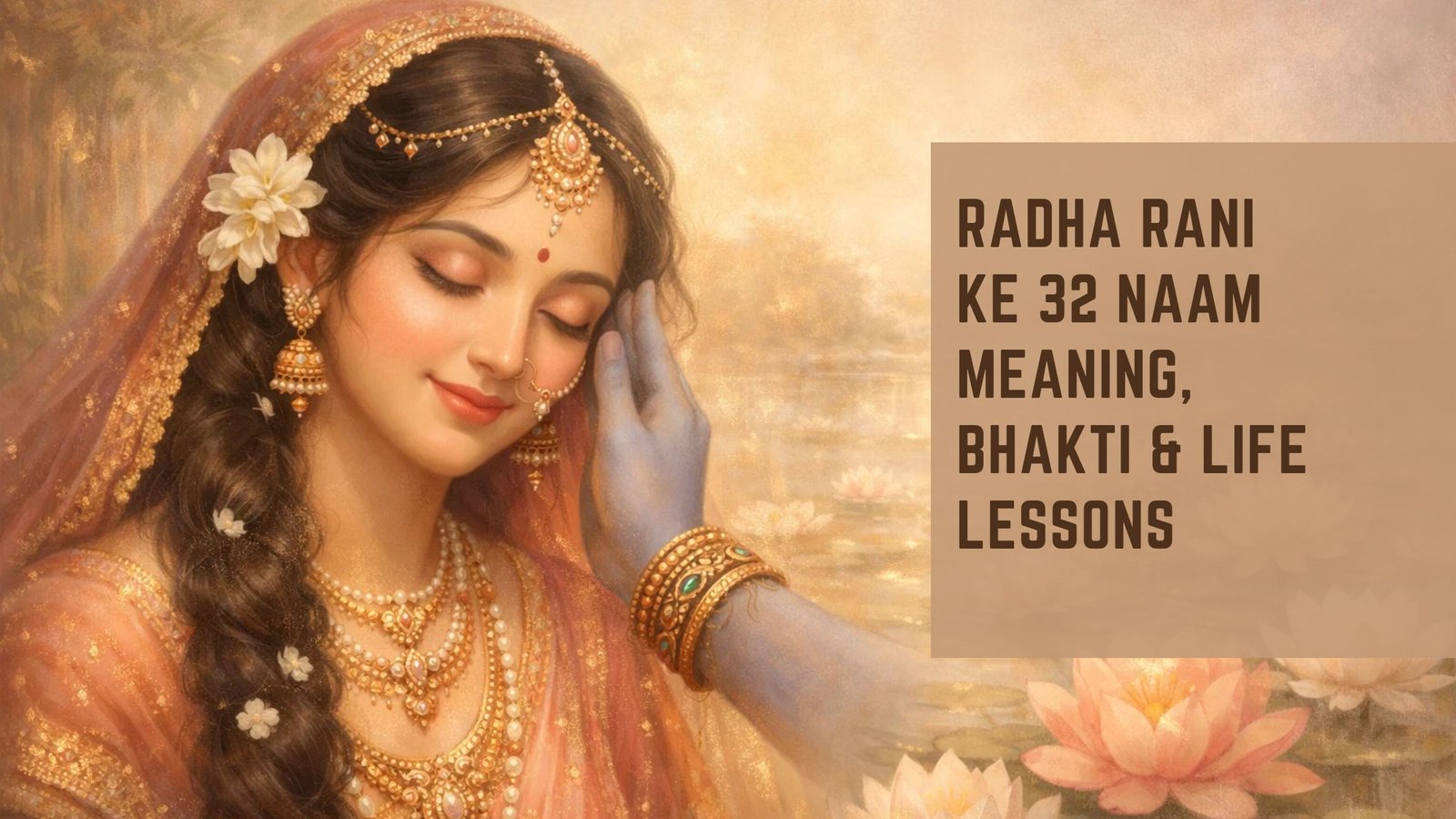 Radha Rani Ke 32 Naam