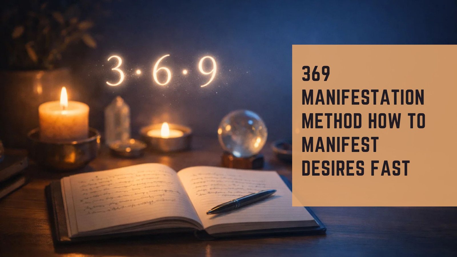 369 Manifestation Method