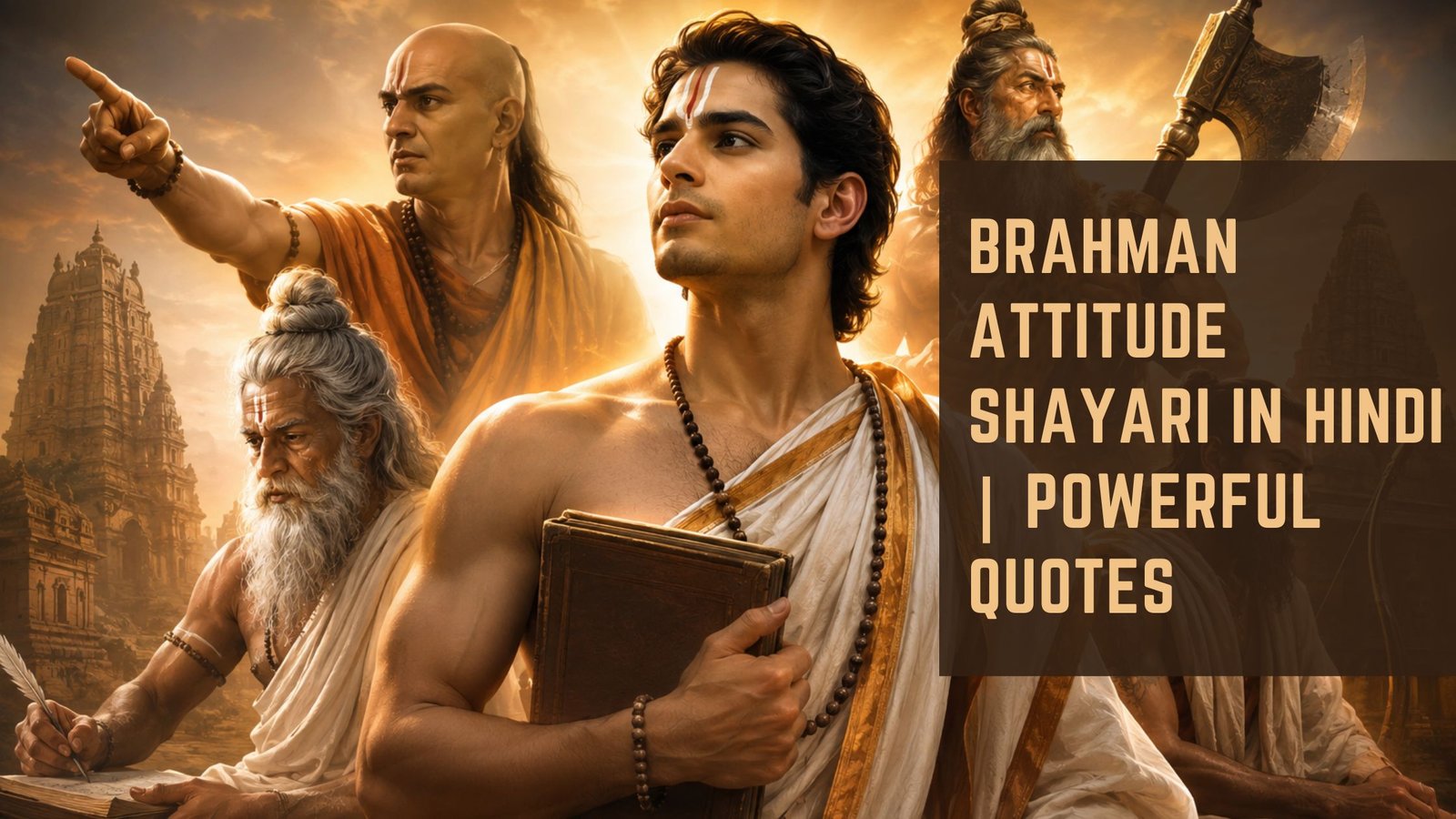Brahman Attitude Shayari