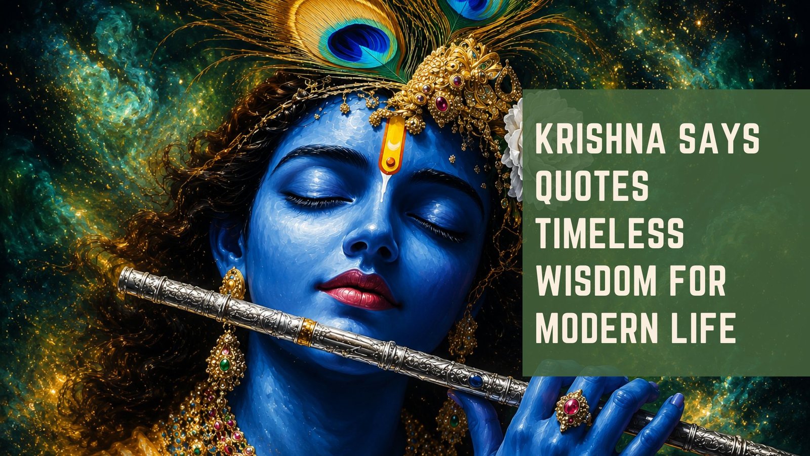 Krishna Says Quotes