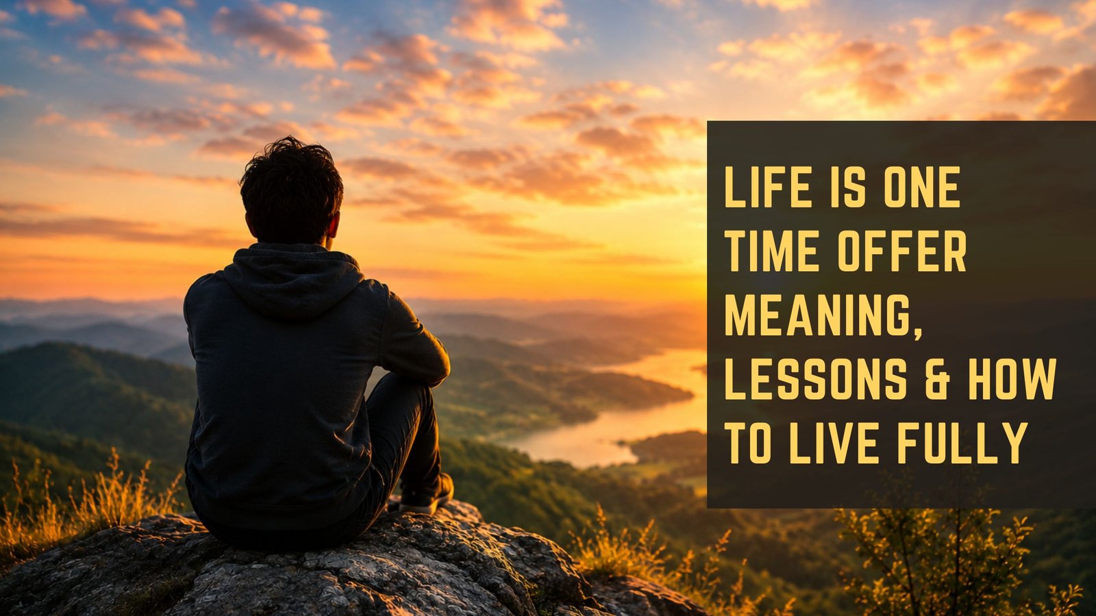 Life Is One Time Offer